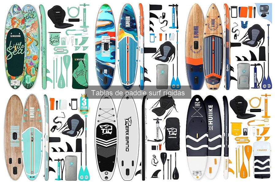 Comparativa: Tablas de Paddle Surf Rígidas vs Inflables