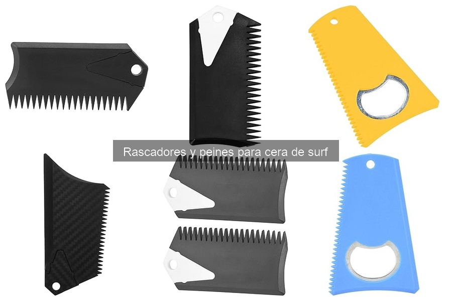 Comprar rascadores y peines para cera de surf baratos