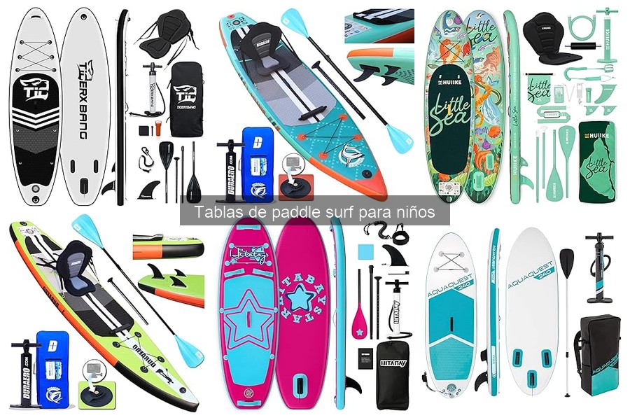 Consejos de seguridad para niños en tablas de paddle surf