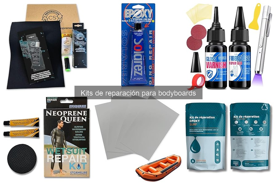 Consejos para Elegir el Mejor Kit de Reparación para Bodyboards