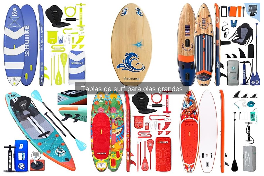 Consejos para principiantes en tablas de surf para olas grandes