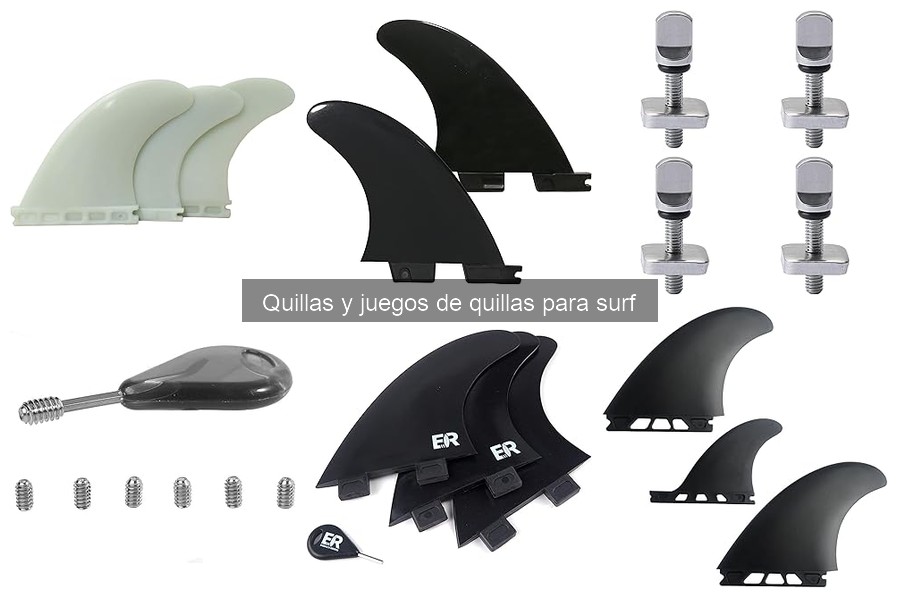 ¿Cuánto cuesta un juego de quillas para surf? Precios y ofertas