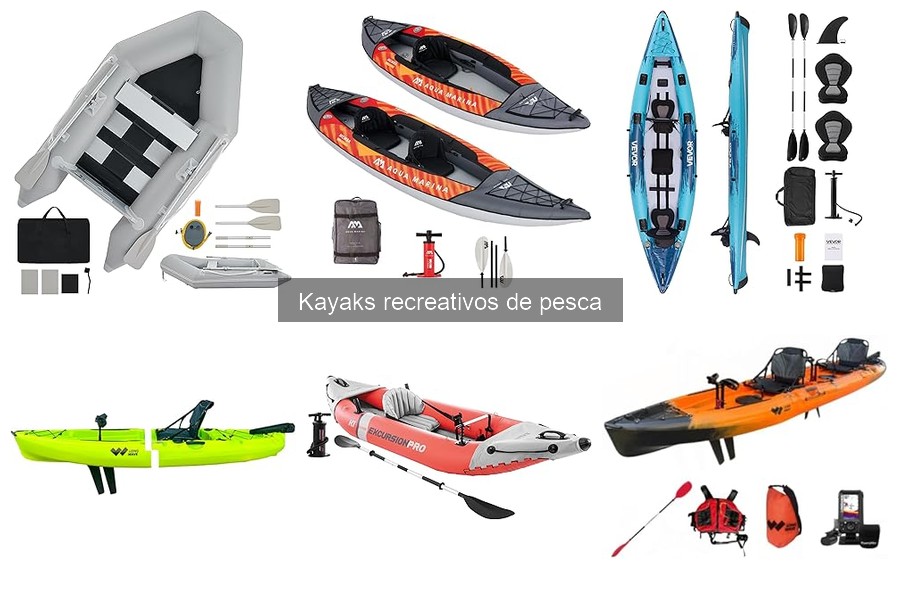 ¿Cuánto cuesta un kayak recreativo de pesca? Guía de precios