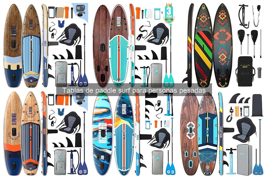 Cuidados y Mantenimiento de Tablas de Paddle Surf Pesadas