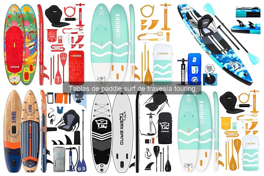 Diferencias entre tablas de paddle surf de travesía por material