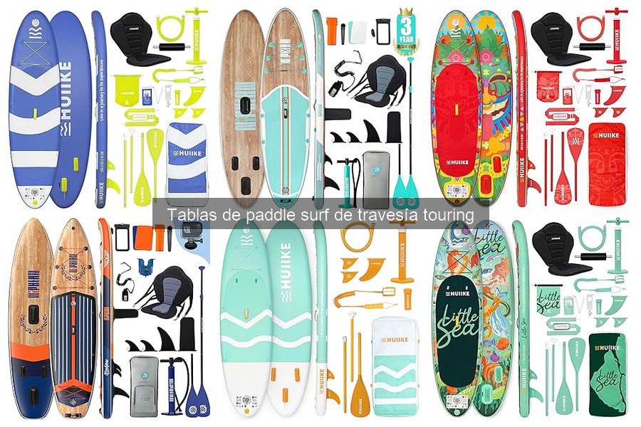 Diferencias entre tablas de paddle surf de travesía y recreo