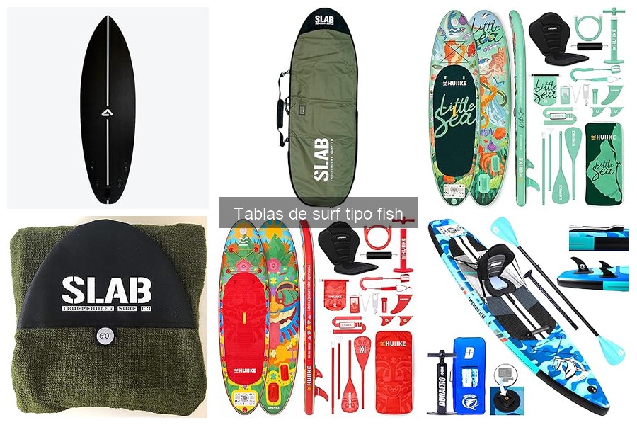 Diferencias entre tablas de surf fish y shortboard
