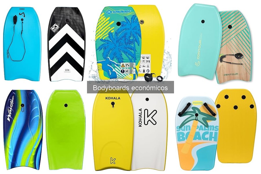 Dónde comprar bodyboards económicos y las mejores ofertas