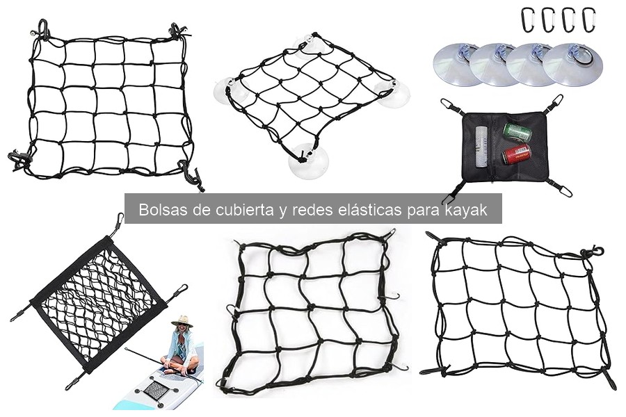 Dónde comprar bolsas de cubierta para kayak: Mejores opciones