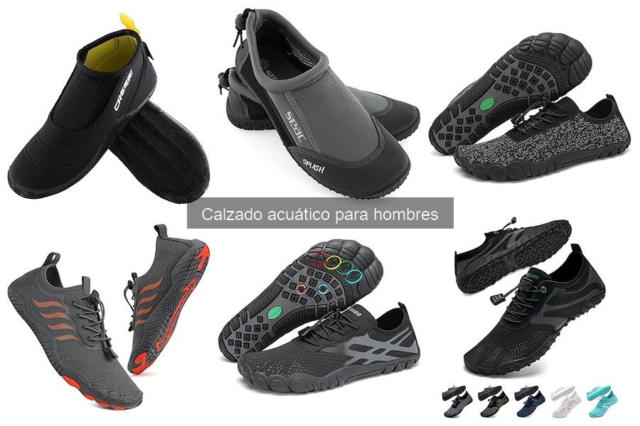 Dónde comprar calzado acuático para hombres a buen precio