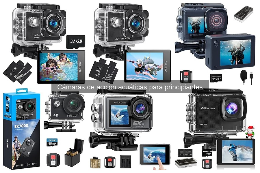 Dónde comprar cámaras de acción acuáticas en línea