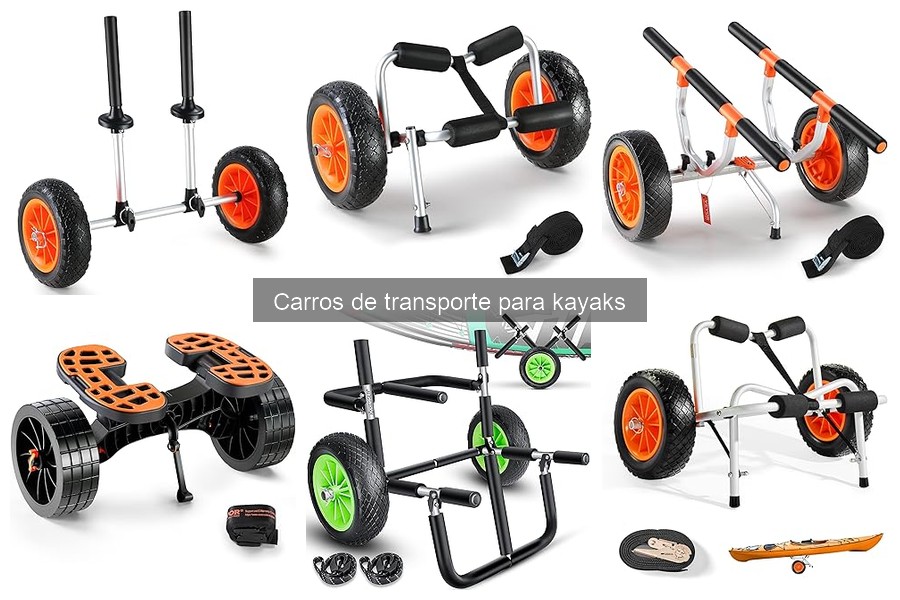 Dónde comprar carros de transporte para kayaks: Mejores opciones