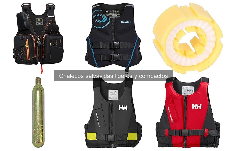 Dónde comprar chalecos salvavidas ligeros: ofertas actuales