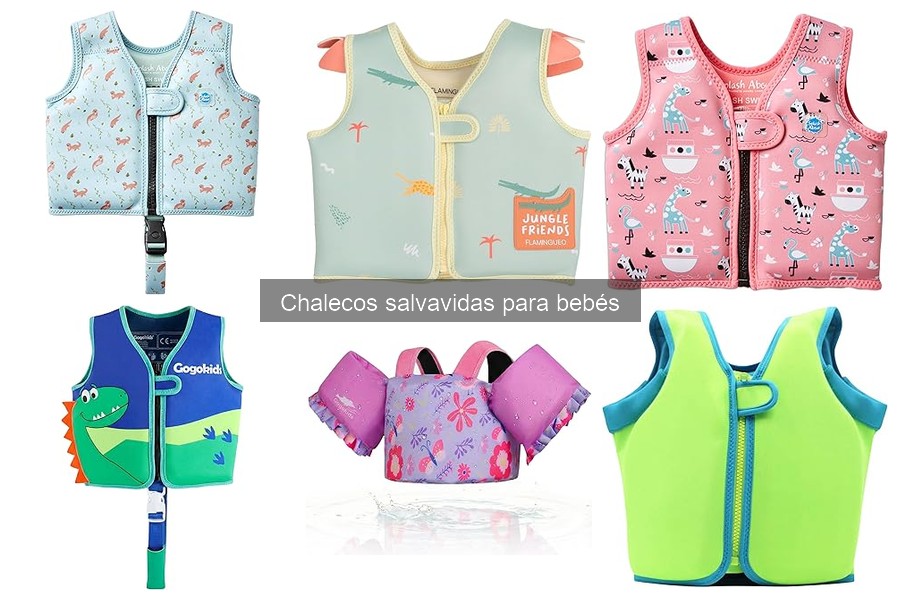 Dónde comprar chalecos salvavidas para bebés: mejores opciones