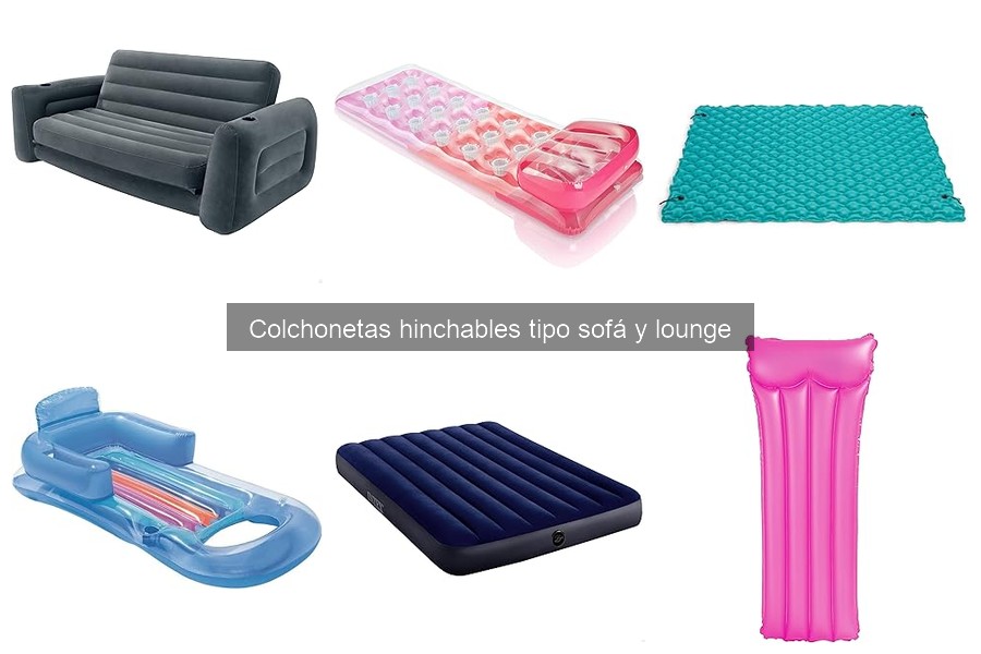 Dónde Comprar Colchonetas Hinchables Tipo Sofá y Lounge