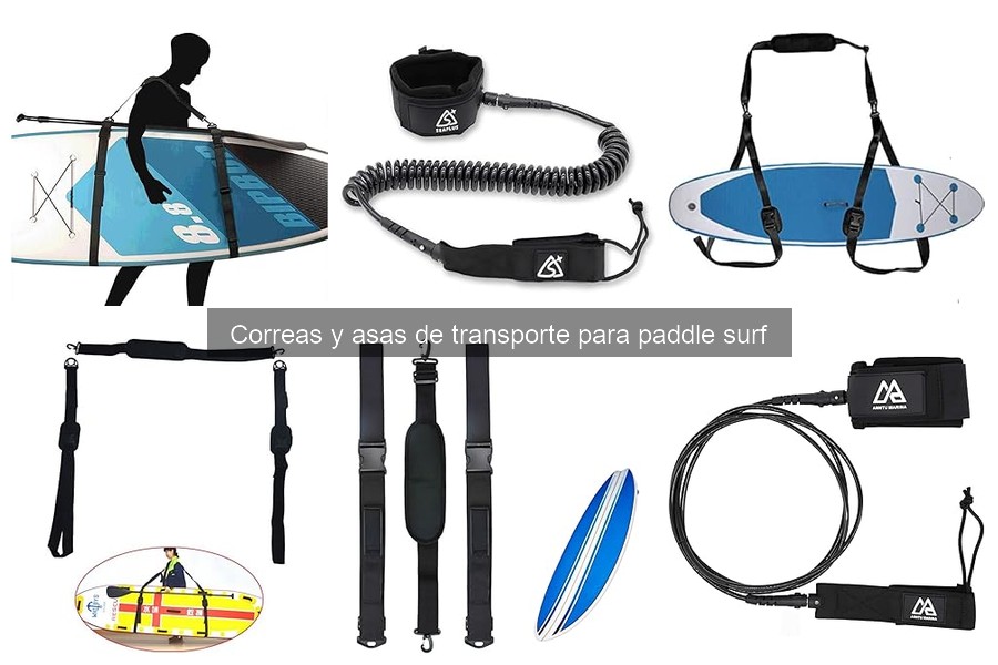 Dónde comprar correas y asas de transporte para paddle surf