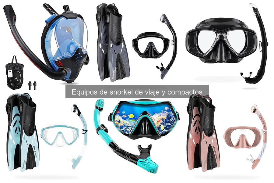 Dónde comprar equipos de snorkel de viaje baratos
