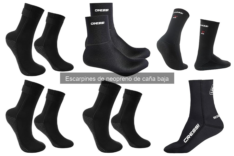 Dónde comprar escarpines de neopreno de caña baja online