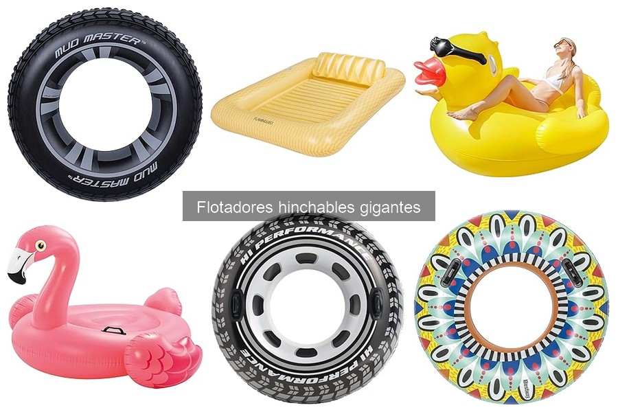 Dónde comprar flotadores hinchables gigantes con precios y opciones