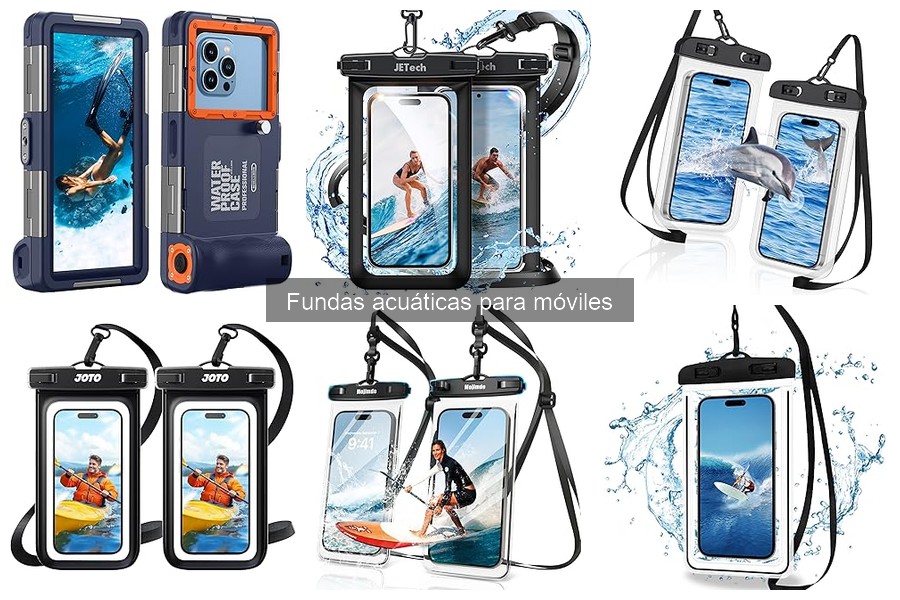 Dónde comprar fundas acuáticas para móviles: mejores ofertas