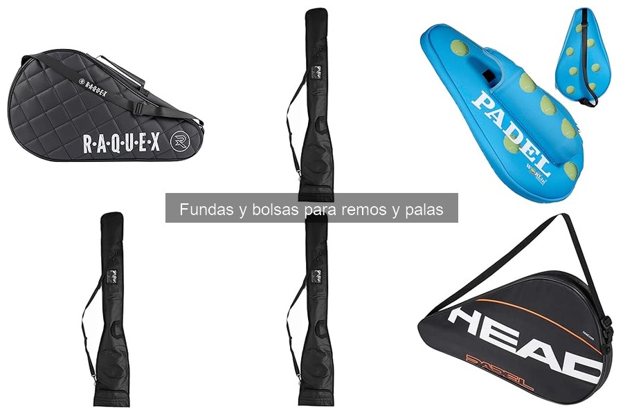 Dónde comprar fundas y bolsas para remos a buen precio