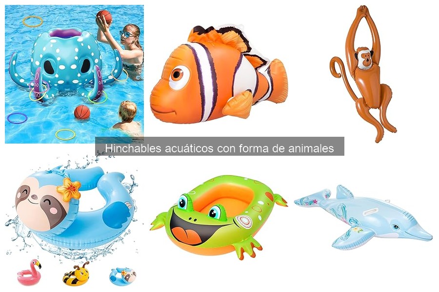 Dónde comprar hinchables acuáticos con forma de animales baratos