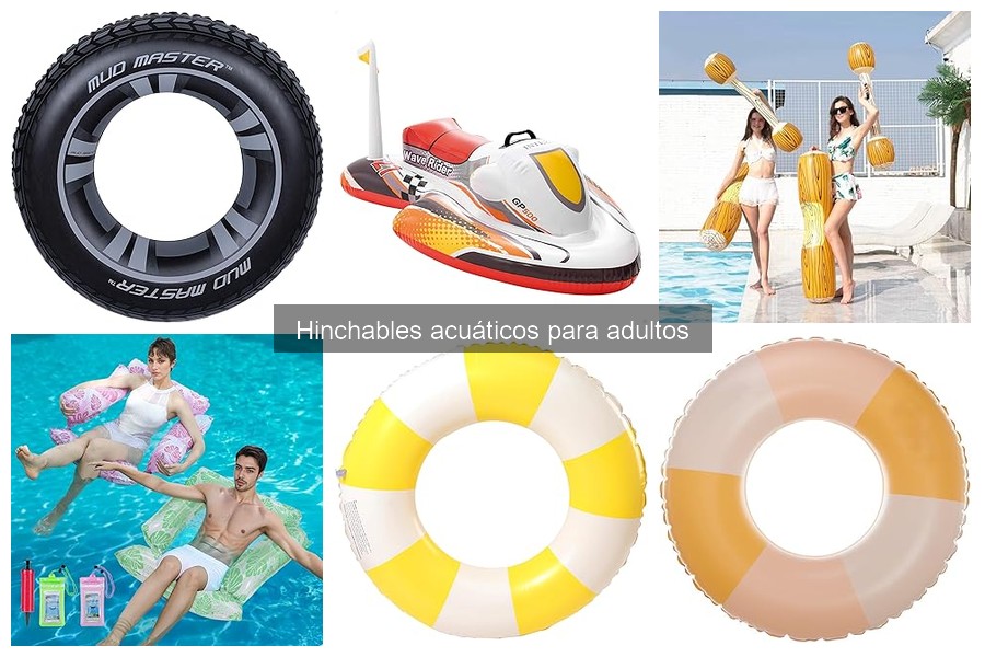 Dónde comprar hinchables acuáticos para adultos: mejores opciones