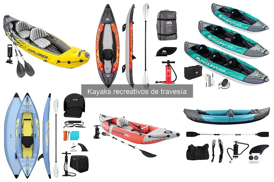 Dónde comprar kayaks recreativos de travesía en España