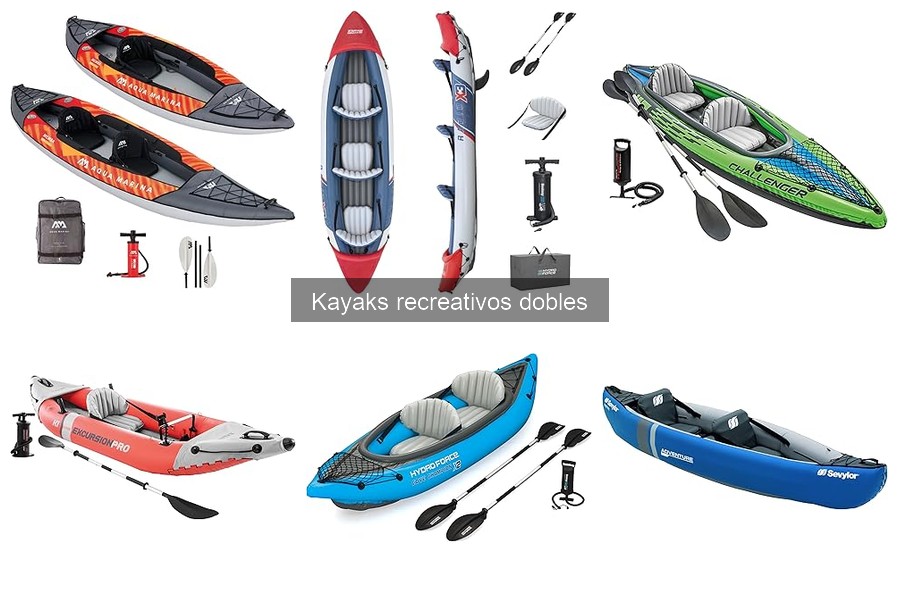Dónde comprar kayaks recreativos dobles: guía y ofertas