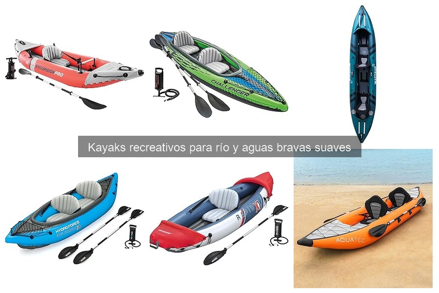Dónde comprar kayaks recreativos en línea: mejores opciones