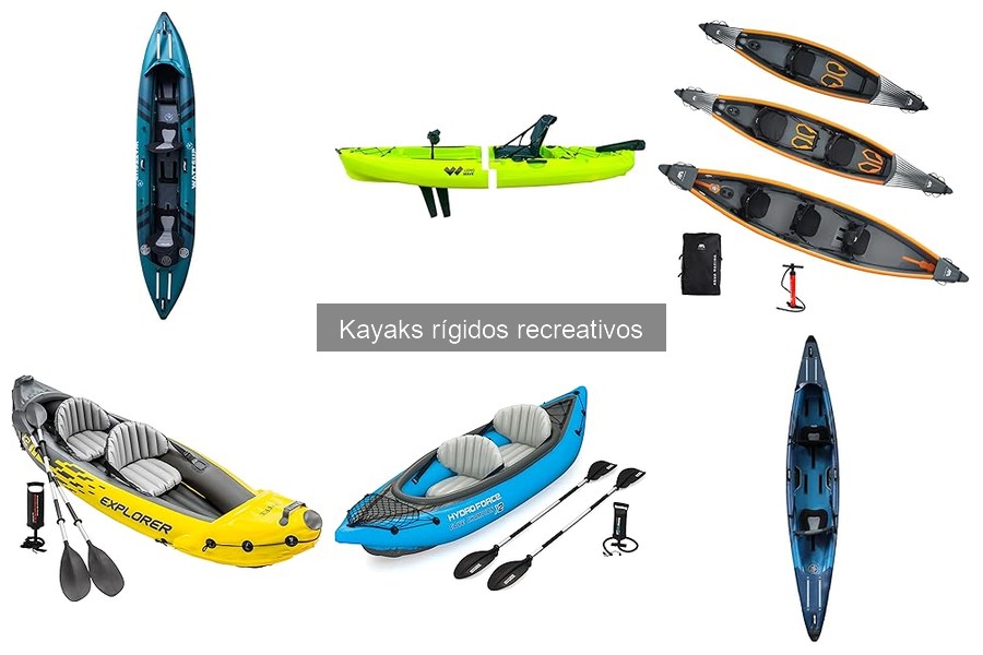 Dónde comprar kayaks rígidos recreativos: mejores opciones y precios