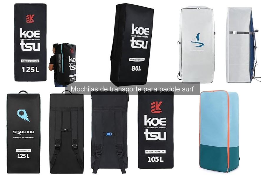 Dónde comprar mochilas de transporte para paddle surf