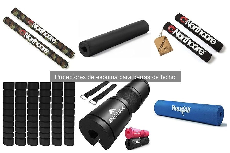 Dónde comprar protectores de espuma para barras de techo
