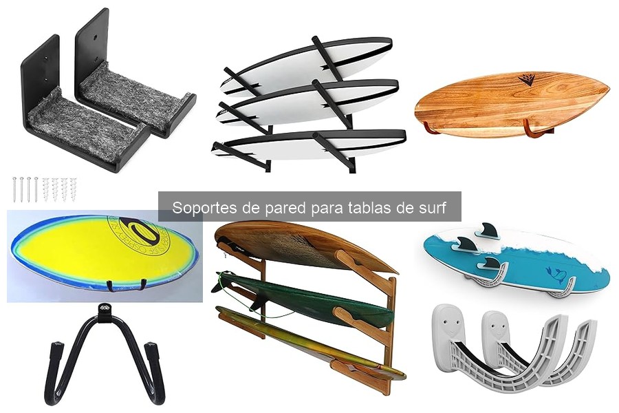 Dónde comprar soportes de pared para tablas de surf