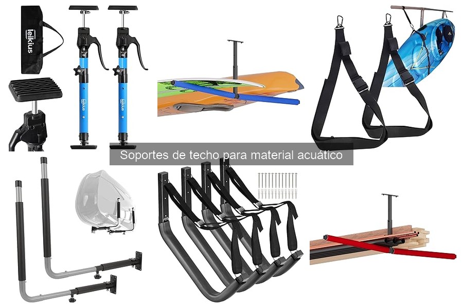Dónde comprar soportes de techo para material acuático