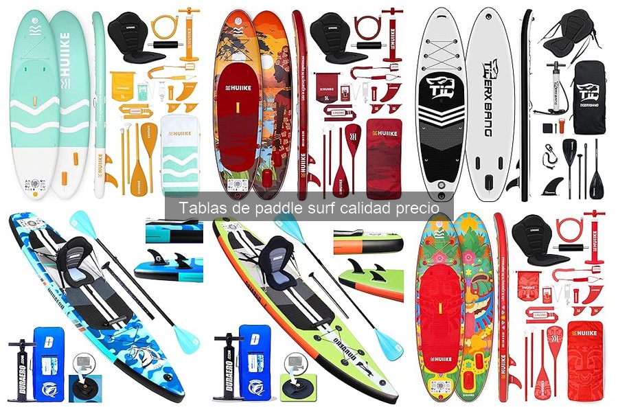 Dónde comprar tablas de paddle surf al mejor precio