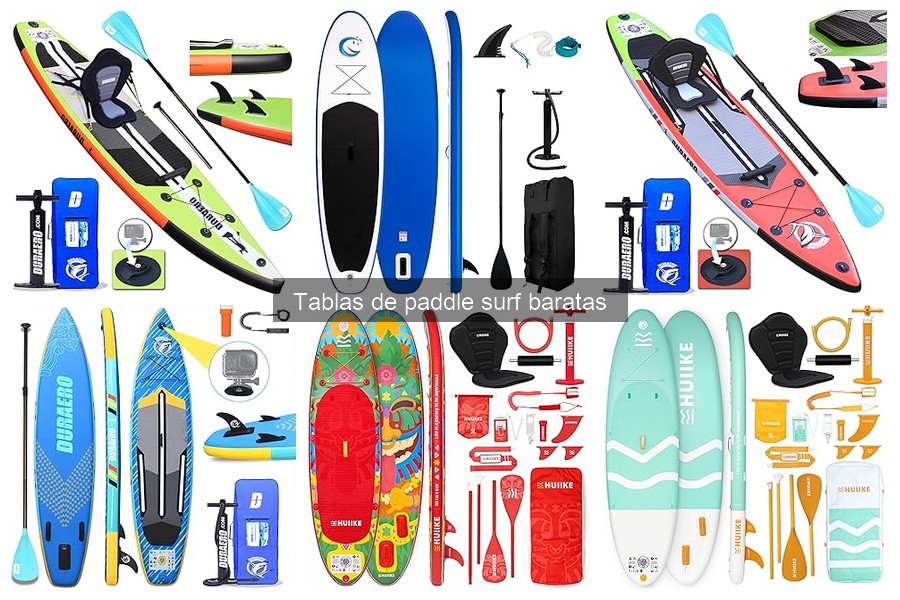 Dónde comprar tablas de paddle surf baratas y ofertas