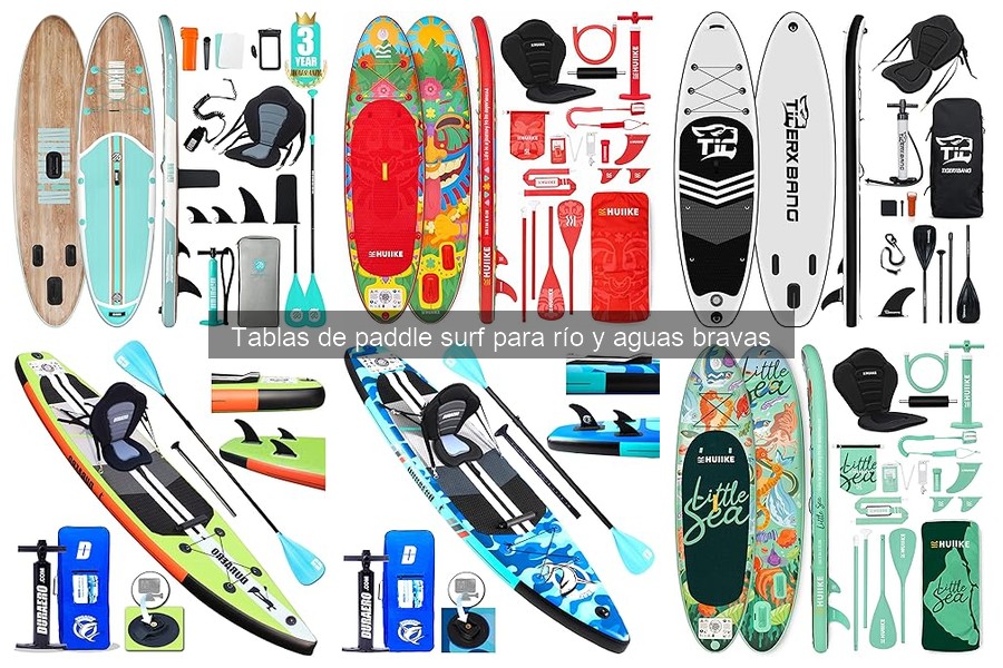 Dónde comprar tablas de paddle surf para ríos y aguas bravas