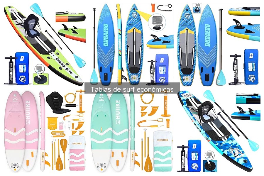 Dónde comprar tablas de surf económicas: guía de opciones