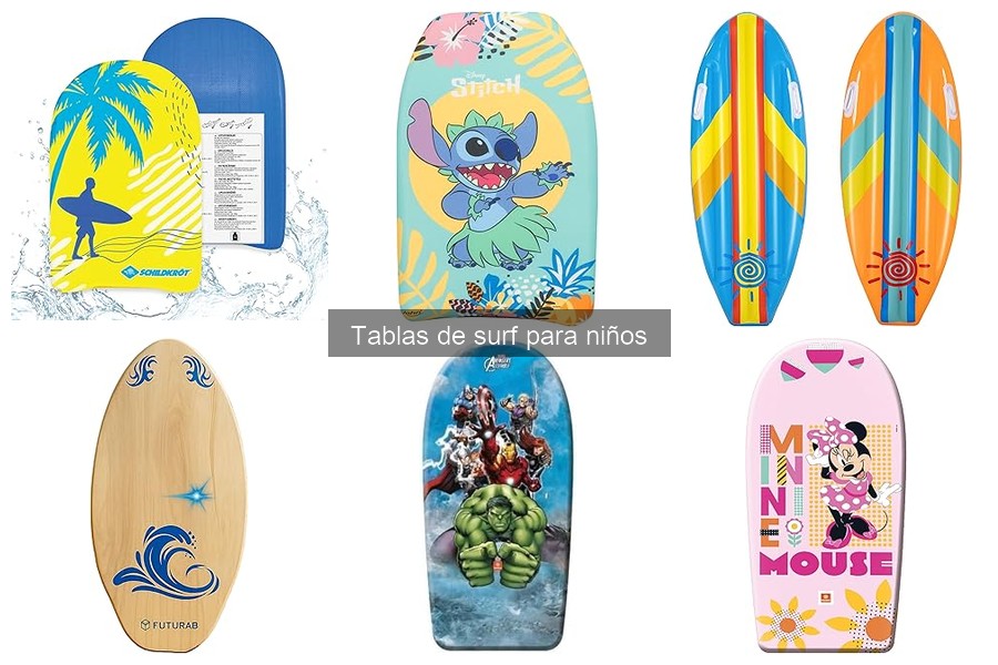 Dónde comprar tablas de surf para niños: mejores opciones
