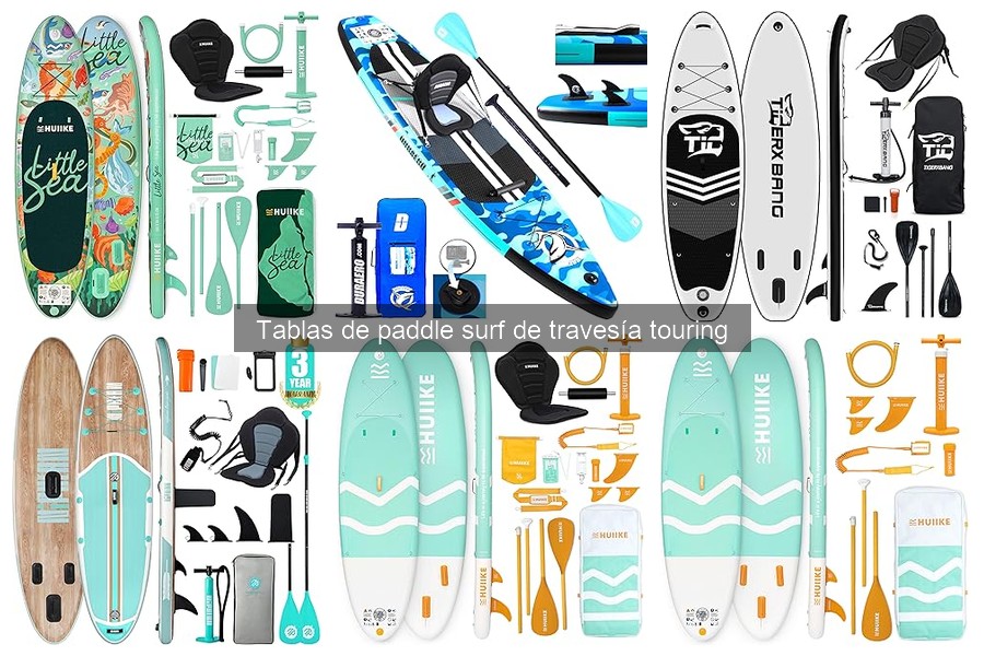Equipamiento adicional para travesías en paddle surf