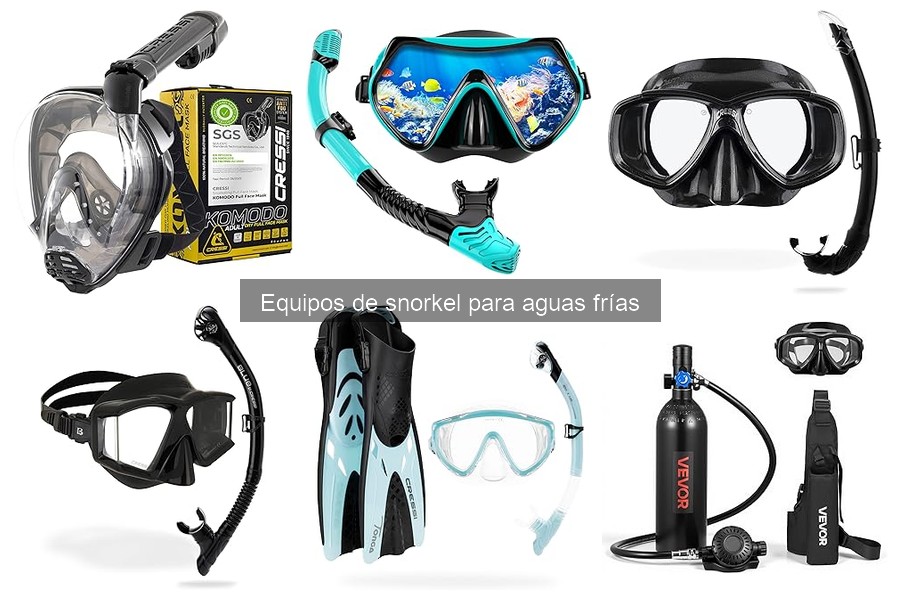 Equipos de snorkel para aguas frías: ¿cuál elegir?