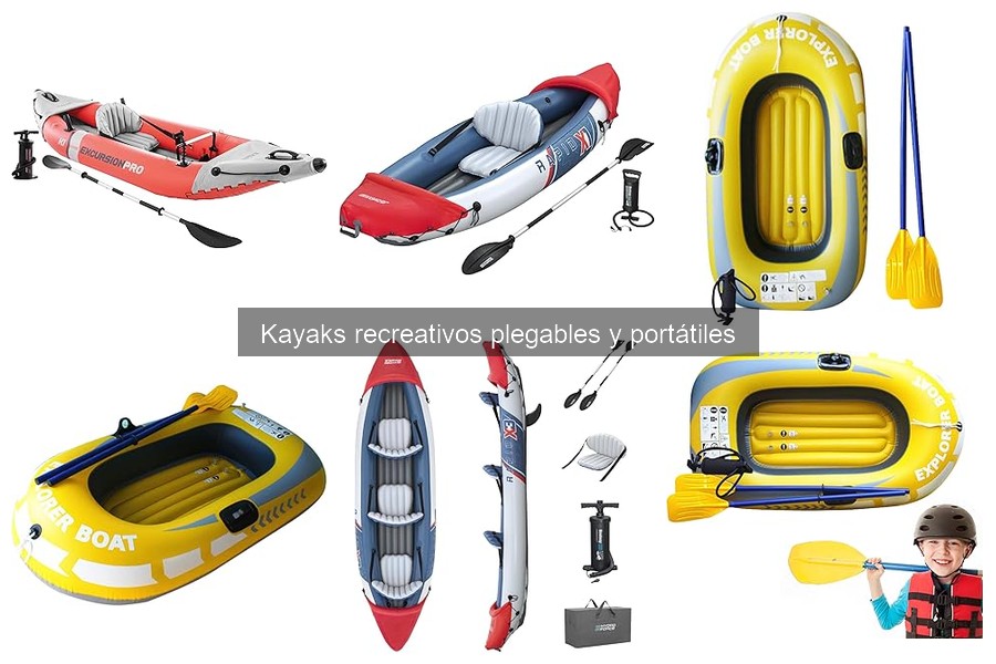 Errores a evitar al usar kayaks plegables recreativos