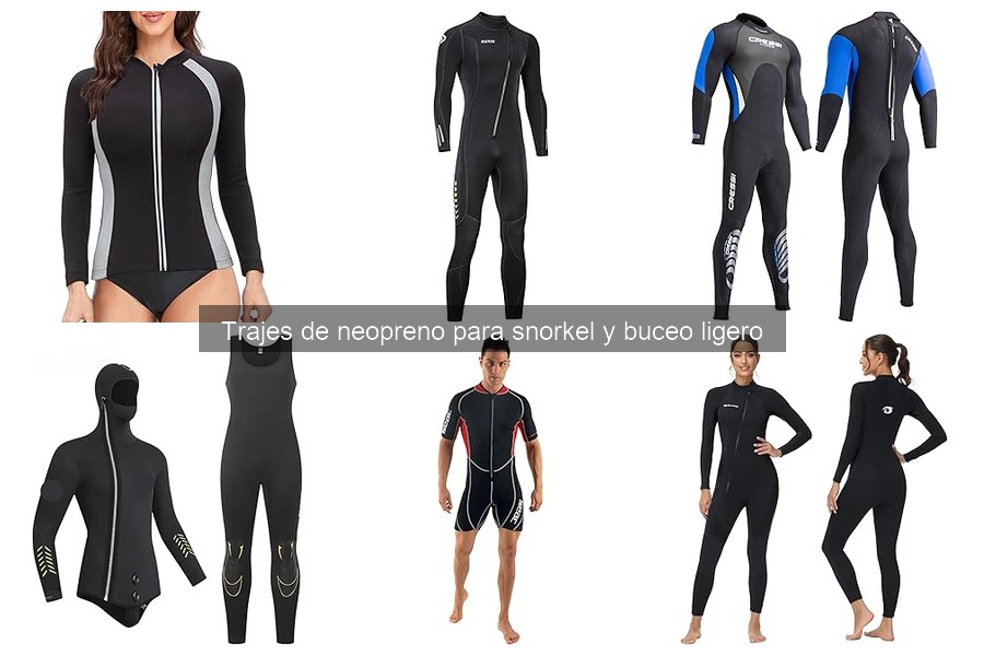 Errores comunes al comprar un traje de neopreno para snorkel