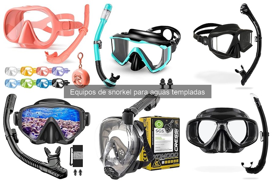 Errores comunes al elegir equipos de snorkel para aguas templadas