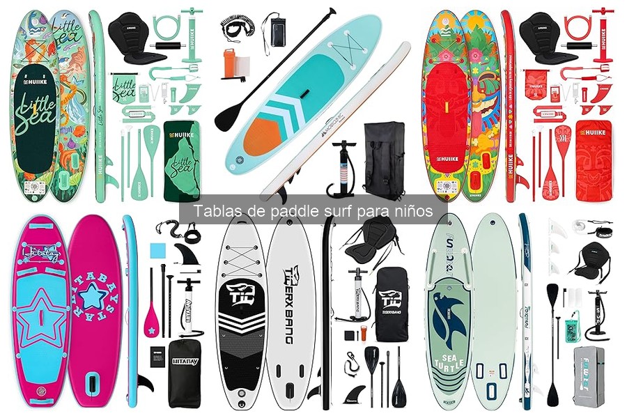 Errores comunes al elegir tablas de paddle surf para niños