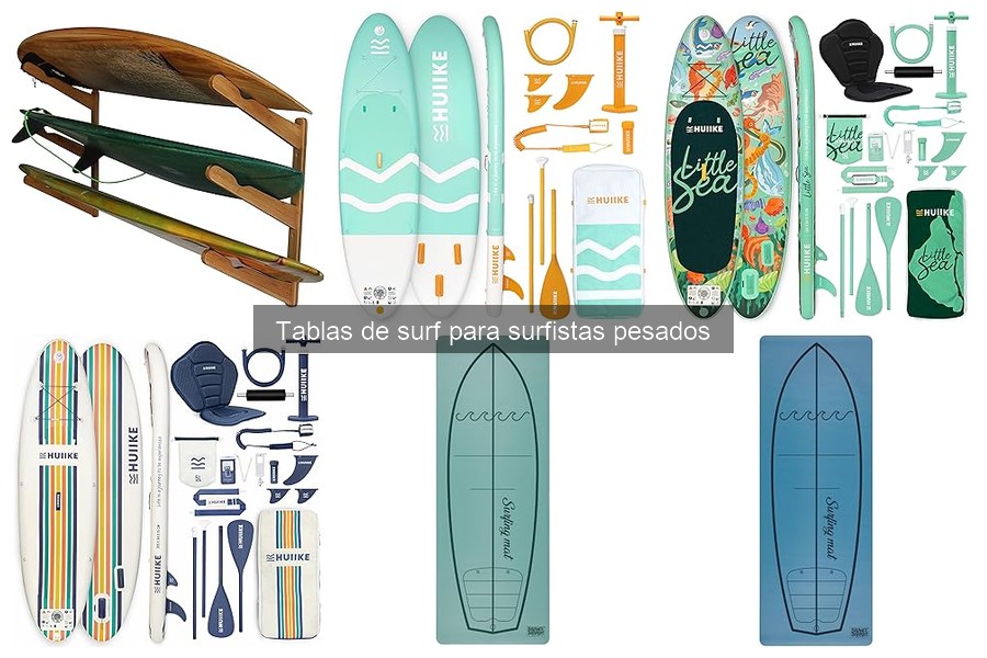 Errores comunes al elegir tablas de surf para surfistas pesados