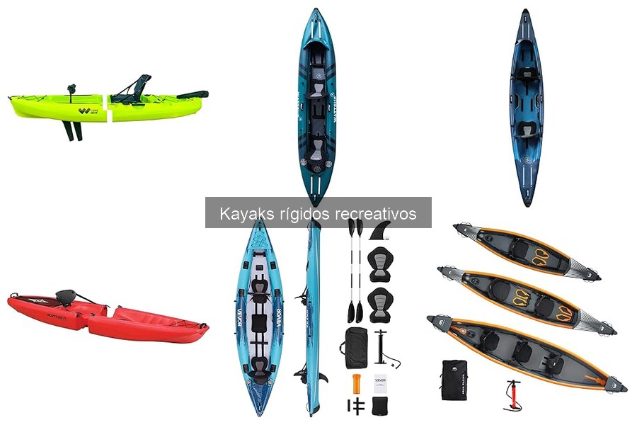 Errores comunes al elegir un kayak rígido recreativo
