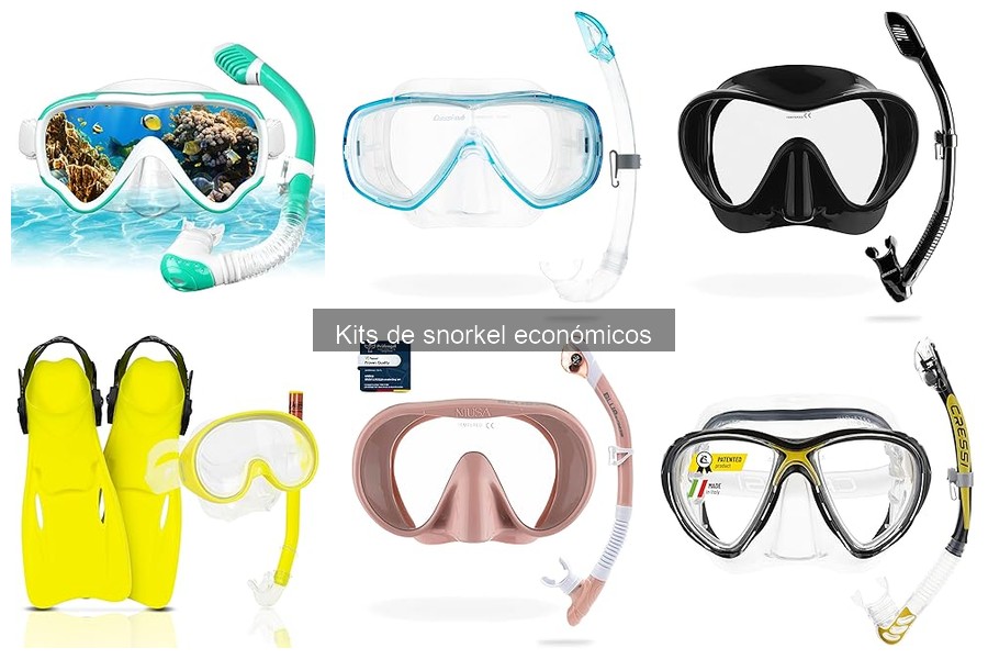 Errores comunes al elegir un kit de snorkel económico
