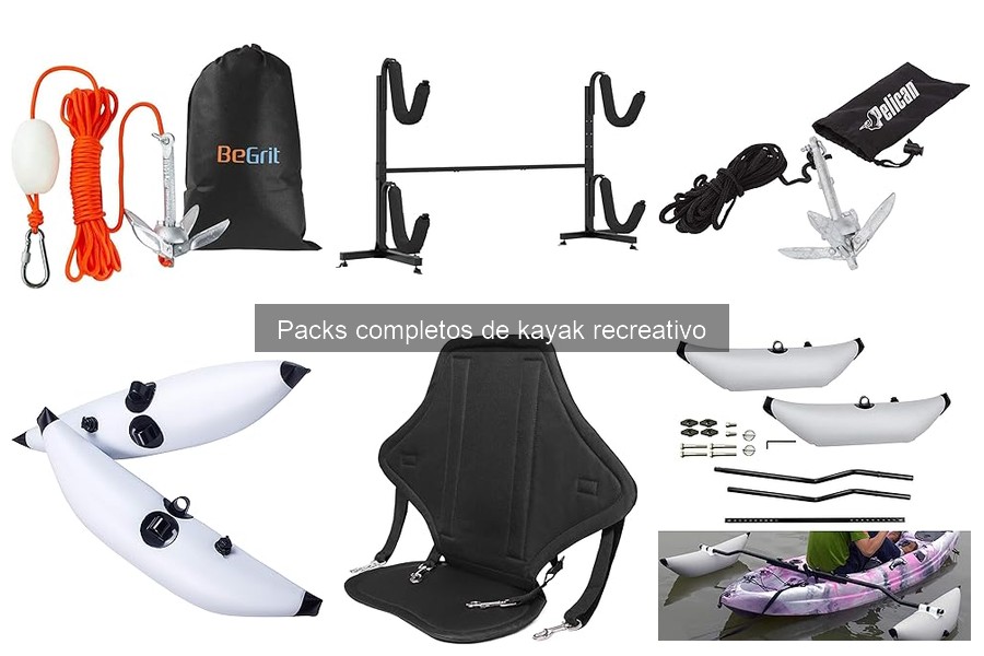 Errores comunes al elegir un pack de kayak recreativo